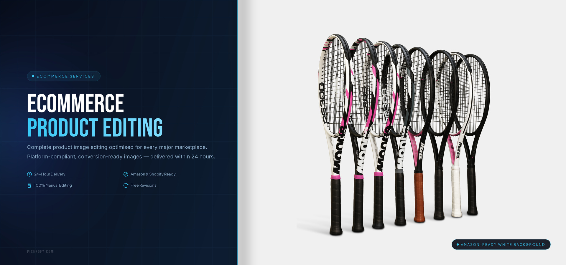 Pixerofy professional product photo editing banner 1