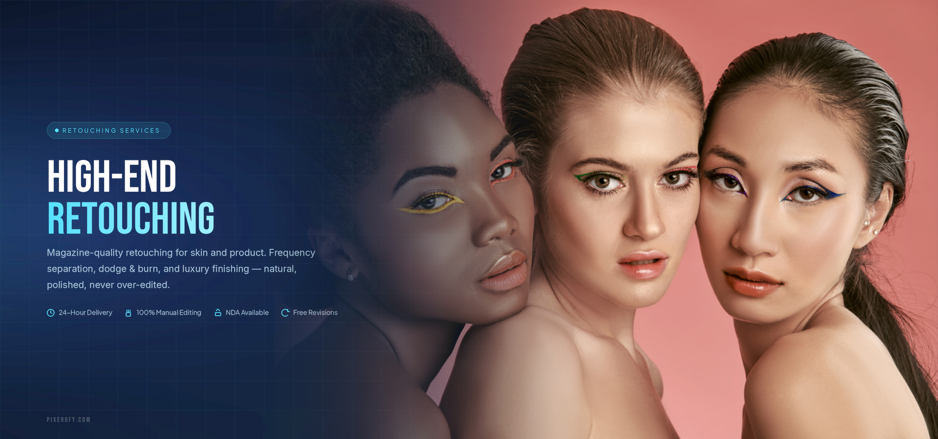 Pixerofy professional product photo editing banner 1